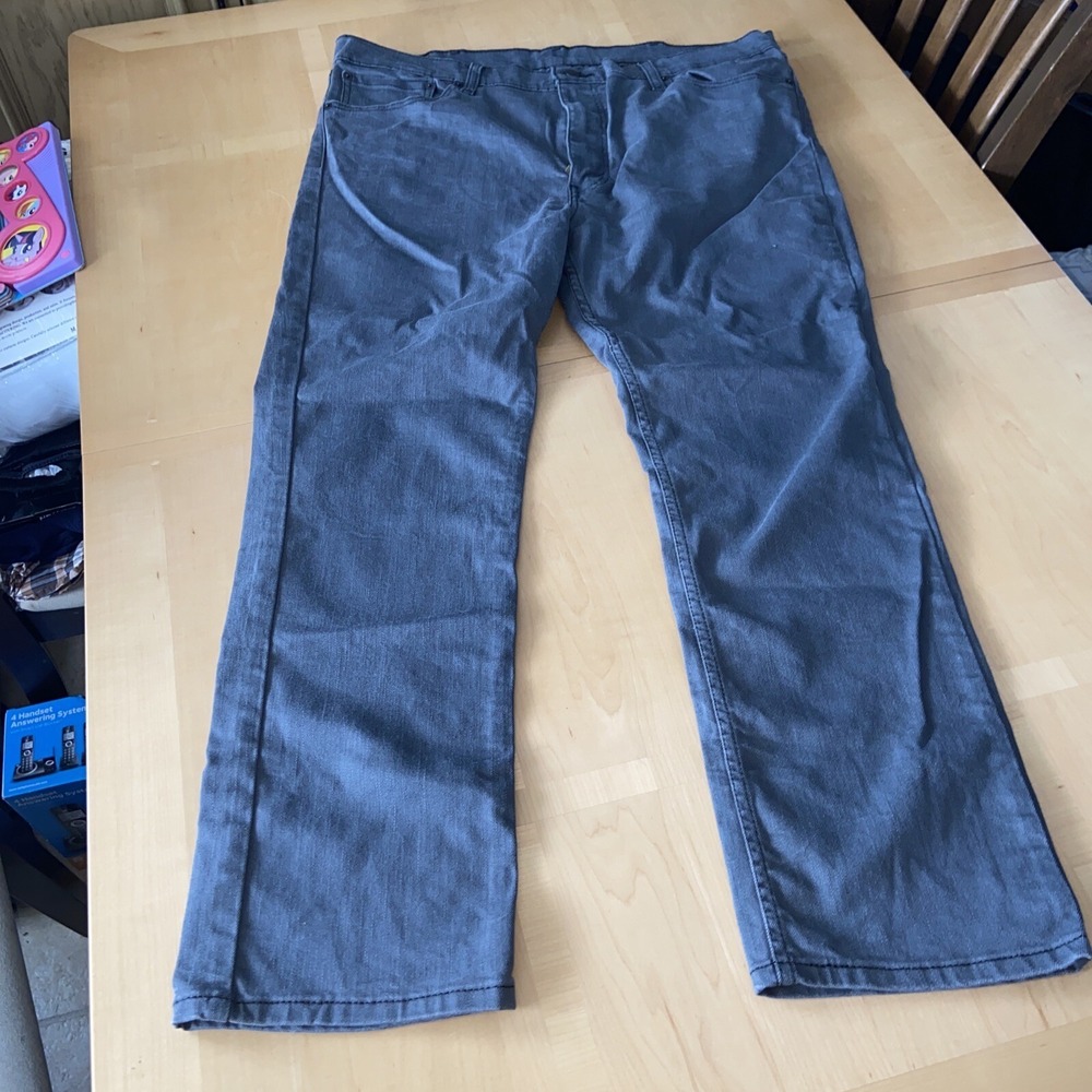 Levi's 511 Jeans 40x30 Grey Mens Levi